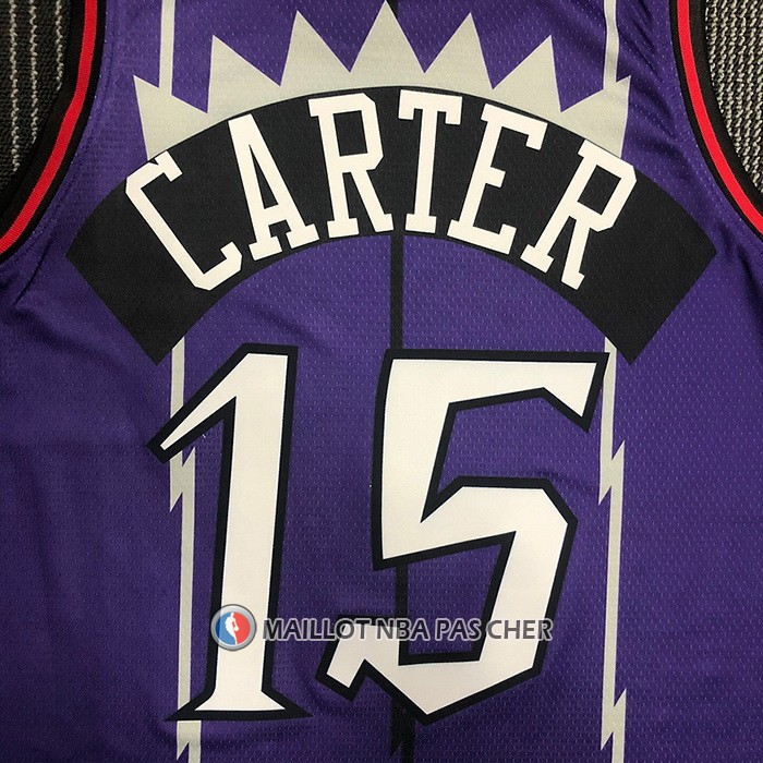 Maillot Tornto Raptors Vince Carter NO 15 Classic Edition Volet